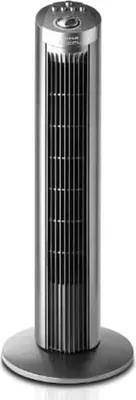 Obrázok produktu pre Taurus 947266000, Vertikálny domáci ventilátor, Čierna, Podlaha, 55 dB, Otočné, 2 h
