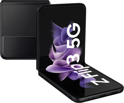 Produktbild von Samsung Galaxy Z Flip3 5G Dual Sim 128GB Phantom Black