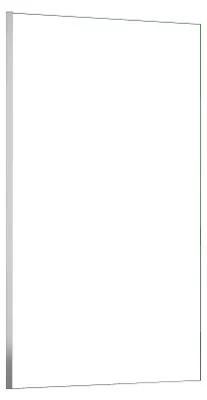 Produktbild von AICA Badewannenaufsatz 75x140cm 6mm NANO ESG-glas Feste Badewannenwand Badewannenfaltwand Duschwand für Badewanne Duschabtrennung