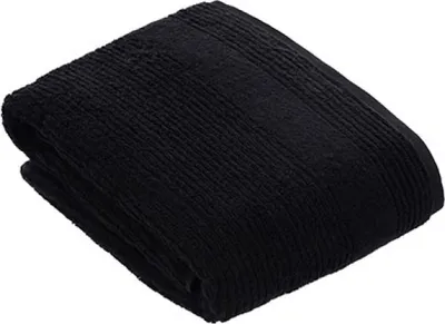 Produktbild von Vossen 119206 | Tomorrow Badetuch - Farbe: Black - Größe: 100 x 150 cm