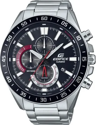 Zdjęcie produktu dla Zegarek CASIO EDIFICE, Stal Nierdzewna, Szary