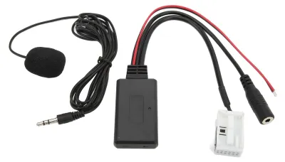 Immagine prodotto di Bluetooth 5.0 -Aux in sostituzione dell'adattatore audio per sistemi autoradio cablati per RCD310 RCD510 RNS510 con microfono
