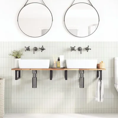 Produktbild von vidaXL Waschtischplatte Unbehandelt 160x40x2 cm Massivholz Akazie