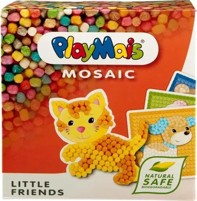 Image de PlayMais® MOSAIC LITTLE FRIENDS, plus de 2300 pièces, accessoires inclus