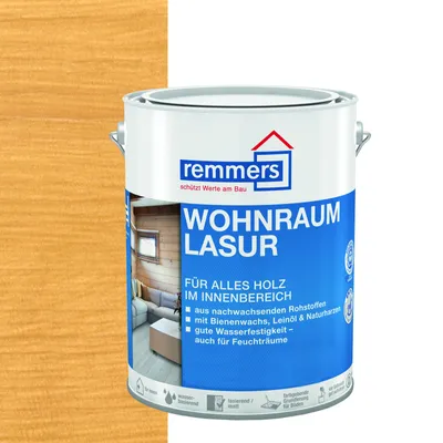 Produktbild von Remmers Wohnraum-Lasur eiche 0,75 l, Holzlasur innen
