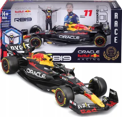 Produktbild von F1 Red Bull RB19 #11 S. Perez Bburago 1:24 28036 mit Fahrerfigur