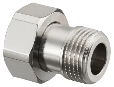 Produktbild von Oventrop Reduzierverschraubung DN 10/DN 15, Messing vernickelt