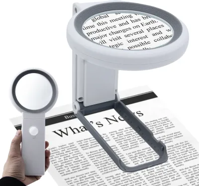 2025 30x Lente D'ingrandimento Con Luce - Anello Portatile Per Gioiellieri Per Monete Francobolli Ispezione Gioielli - Foto 11