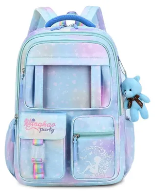 Produktbild von Kinderrucksack Schulranzen Mädchen Schultasche 4-9 Klasse Blau L