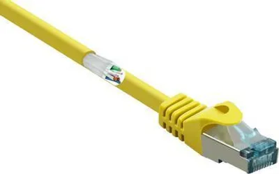Zdjęcie produktu dla RF-5153664 Kabel sieciowy RJ45 CAT 6a S/FTP 10.00 m żółty z (RF-5153664)