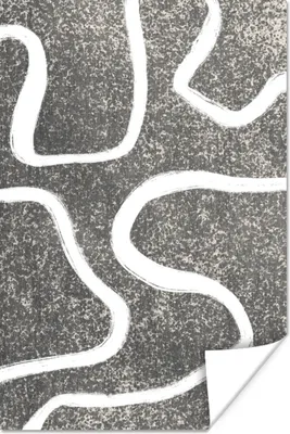 Produktbild von MuchoWow® Poster Abstrakt - Minimalismus - Design 120x180 cm - Kunstposter
