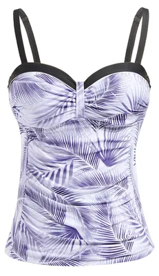 Produktbild von Talisea Damen Bügel-Tankini Top Only Bauchweg Badeanzug Top Push Up Badeanzug Ob