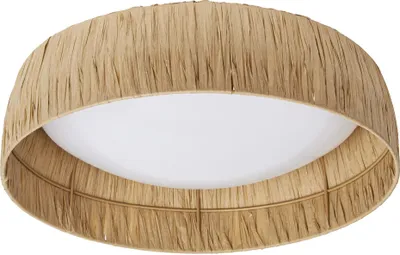 Image de LEDVANCE Decor Papier Bambou Plafond 400 18W 830 Marron