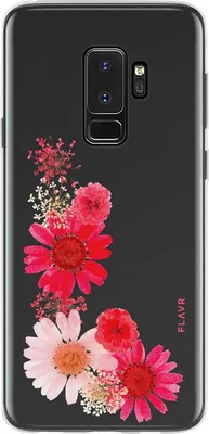 Obrázok produktu pre FLAVR iPlate, Ochranný obal, Samsung, Galaxy S9+, 15,8 cm (6.2"), Čierna, Červená, Ruže