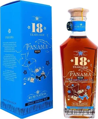 Produktbild von Rum Nation Panama 18 Years + Box 700ml 40% Vol.