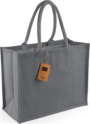 Image de Westford Mill W407 | Sac à dos classique en jute 42 x 33 x 19 cm - Couleur : Graphite Grey/Graphite Grey - Taille : One Size