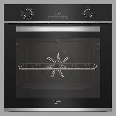 Produktbild von Integrierter multifunktionsofen 66l pyrolyse Beko BBIE13301XFP-1