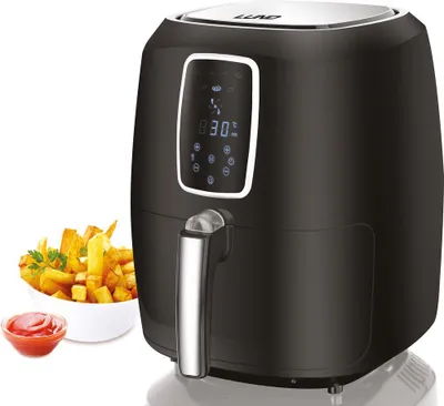 Produktbild von Heißluftfritteuse 1800 W Airfryer 8 L, digitaler LED Touch, 7 Programme, XXL multifunktional Frittieren, Backen, Grillen, Auftauen