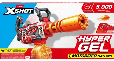 Image de XSHOT Hyper Gel Gatling Blaster