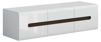 Produktbild von TV-Möbel Darrel mit 2 Schubladen und 2 Türen, Weiß, 150cm