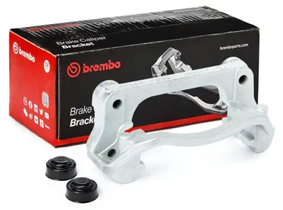 Produktbild von BREMBO Bremssattelhaltersatz Hinterachse links rechts F BK 021 für RENAULT MASTER III Kasten (FV) MASTER III Pritsche/Fahrgestell (EV, HV, UV)