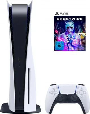 Sony PlayStation 5 Konsole - Disc Edition + Ghostwire Tokyo