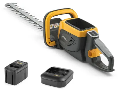 Produktbild von STIGA Akku-Heckenschere HT 500e, drehbarer Handgriff , 51 cm Schnittlänge, inklusive Akku und Ladegerät