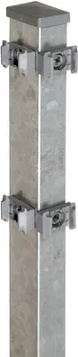 Produktbild von Floraworld Zauneckpfosten Comfort 140 x 6 x 4 cm feuerverzinkt