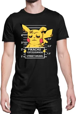 Produktbild von Herren T-Shirt Japan Manga Anime Comics Pokemon 043, Man M / Schwarz
