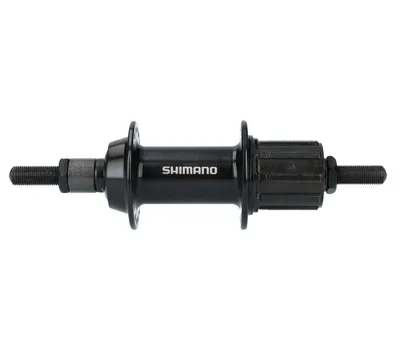 Produktbild von SHIMANO FH-TY500-7-NT Hinterrad-Nabe, 7-fach, 135 mm, 36 Loch, Vollachse, schwarz