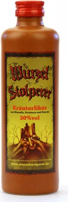 Produktbild von Steinwald Wurzelstolperer | Likör aus Wurzeln, Kräutern und Beeren |  0,7 l. Flasche