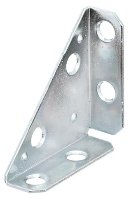 Produktbild von Alberts 337254 Eckplatte | sendzimirverzinkt | 50 x 50 x 70 mm