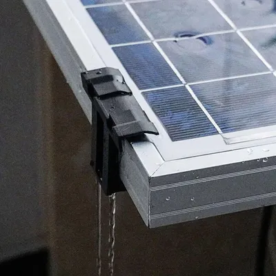 Solarpanel-Wasserablaufclips, 30 Stück, 30-40 mm, schwarz