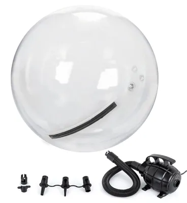 Produktbild von 2 m Wasser Walking Ball Tragfähigkeit 180 kg, Aufblasbar Bumper Ball Wasserlaufball 55, 5 x 40 x 40 cm