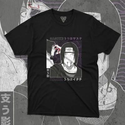 Obrázok produktu pre Tricka s potlacou, panske tricko NARUTO ITACHI AND SASUKE 10334