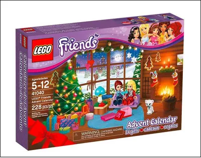 Produktbild von LEGO Friends 41040 Advent Calendar Minifigure Girls Xmas Gift Present NISB