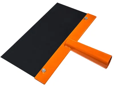 Produktbild von Stoßscharre 30cm Eisscharre Eisschieber Flachscharre 300 mm Scharreisen