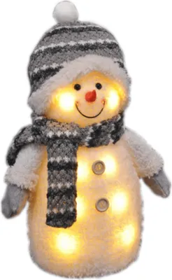 Produktbild von 2er Deko Schneemann Set Weihnachtsdeko Figur