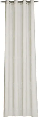 Produktbild von Gözze Fertigvorhang MARRAKESCH, Ösenschal aus Polyester, taupe, 140x245 cm