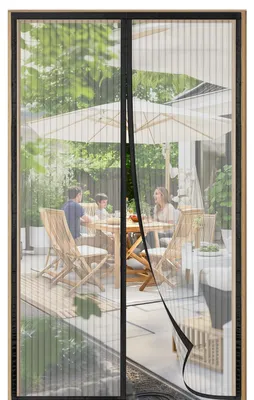 Produktbild von Fliegengitter für Tür 230x245 cm mit Magneten