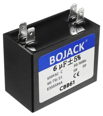 CBB61 Kondensator 6 µF 450 V AC 47 x 20,5 x 35 mm