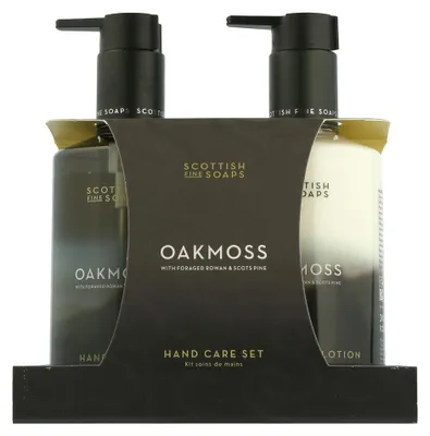 Produktbild von Scottish Fine Soaps Handpflegeset Oakmoss 2 x 300ml