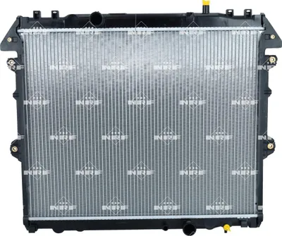 Produktbild von Kühler Motorkühlung Kühlrippen gelötet 651 - 525 mm Alu NRF für TOYOTA HILUX