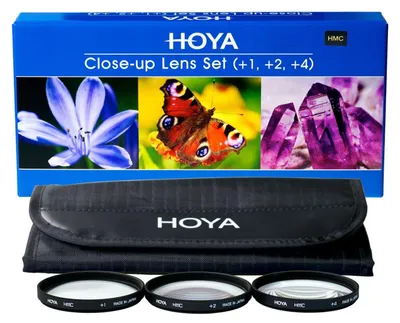 Produktbild von HOYA Filter 55,0 mm Nahaufnahme Set 2 (+1 +2 +4)