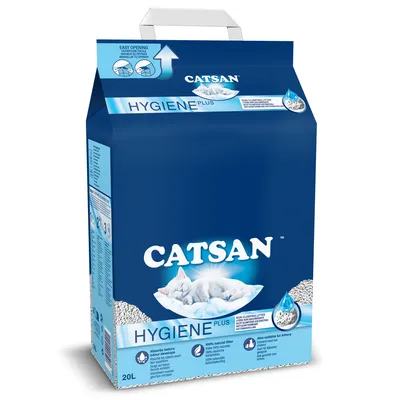 Produktbild von Catsan Hygiene plus Katzenstreu 20l