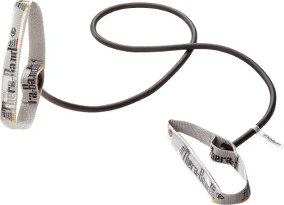 Produktbild von TheraBand Fitness-Tube "Bodytrainer mit Griffen", Schwarz, Besonders stark