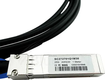 Produktbild von BlueOptics SFP28-DAC-3M-SS, 3 m, SFP28, SFP28, Männlich/Männlich
