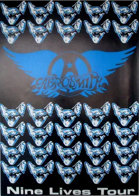 Image de Aerosmith - Nine Lives Tour - Musique Hard Heavy Rock Poster Poster Print