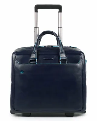 Produktbild von Koffer Piquadro Bv4729b2 Pilotina Uni Blau Leder
