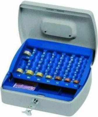 Produktbild von Lebez 098 Geld- & Kartenkassette Blau, Grau